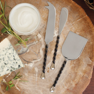Artisan Cheese Knives Piega Set of 3