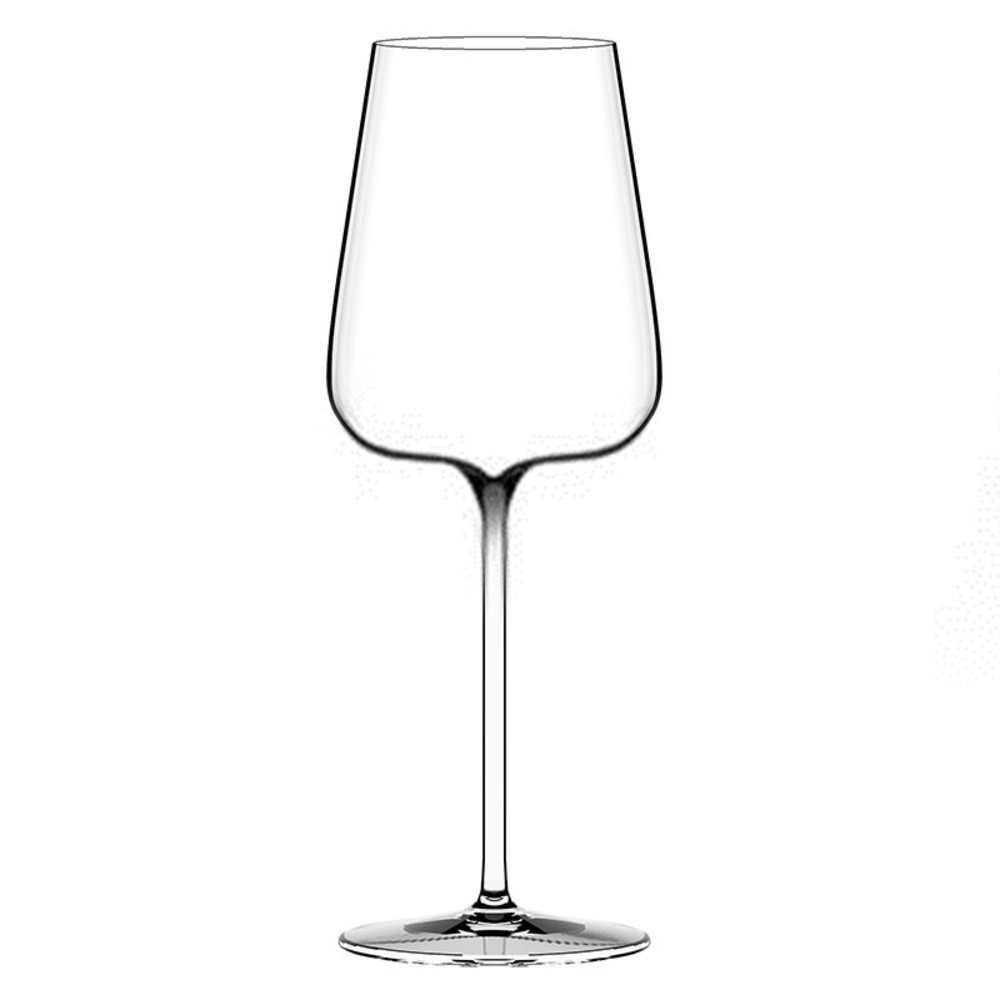 White Wine Glasses - 2 pack white logo