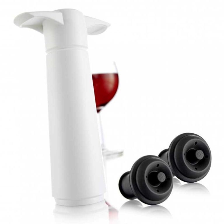 Vacu Vin Wine Saver Gift Set Black The Wine Kit