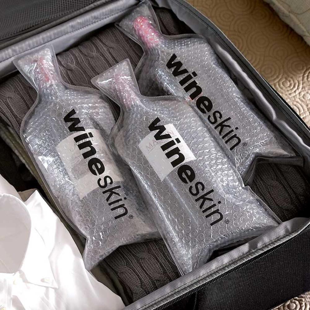 WineSkin Bottle Travel Bag 6-Pack - The Wine Kit