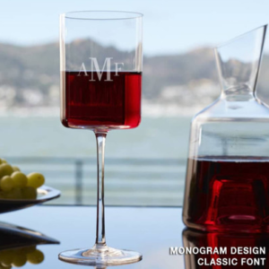 Laser Etched Ultima Platinum Modern Champagne Flutes Set of 6 - The Wine Kit
