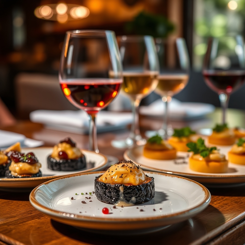 pairing tasting bites