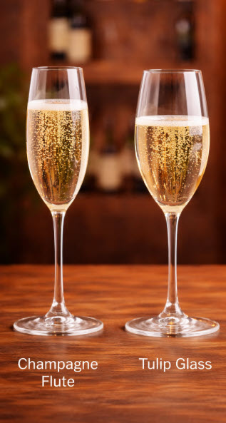 champagne tulip glasses
