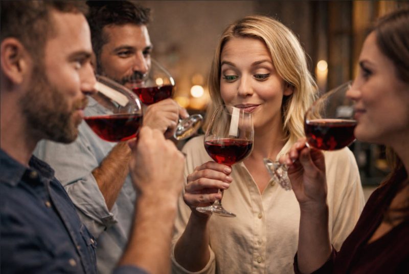 person pleasantly pleased