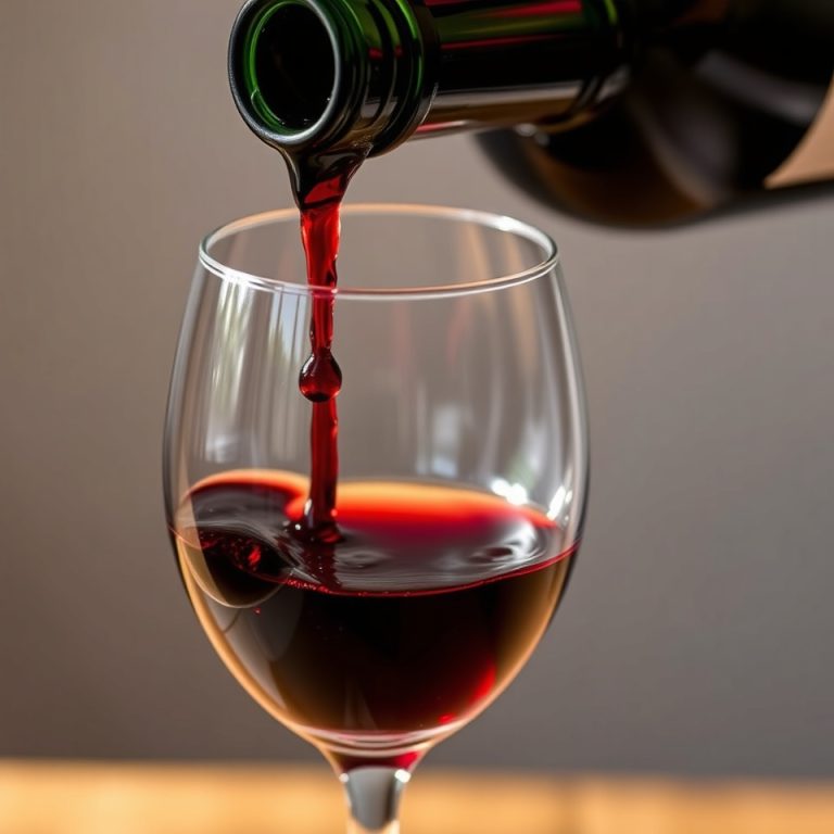 proper wine tasting pour size