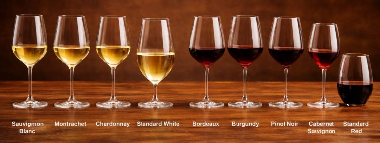 ten wine glass types