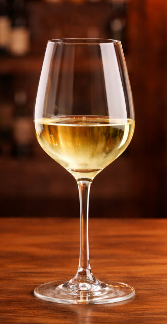 white wine glass