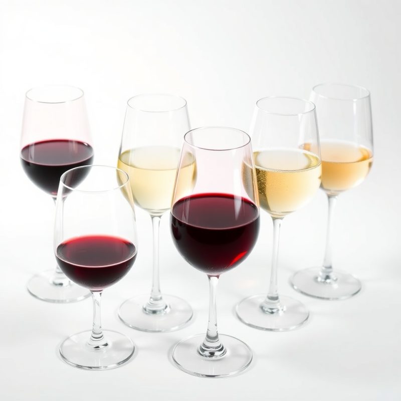 different wine glass types